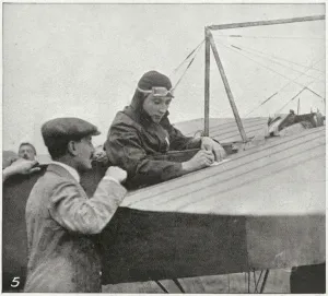 Goggles Prints: The first aerial post in England