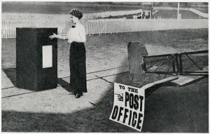 20th Prints: First air mail letter from Hendon to Windsor