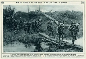 Advanced Prints: First attack of the Battle of Flanders