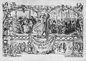 Card Prints: First Christmas card designed by W. N. Egley
