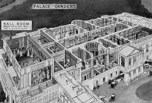 Attending Prints: First Court of the London Season at Buckingham Palace, 1922