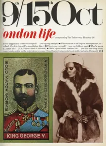 Celia Prints: First cover of London Life magazine