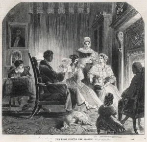 News Paper Prints: First Fire of the Season