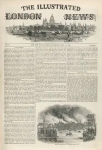 Communications Prints: The First Iln Front Page