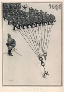 Goose Prints: First Lesson in the Goose Step