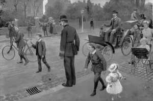 Driving Prints: The First Motor-Car in England, c. 1894