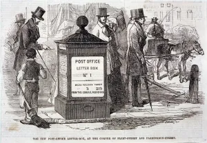 Ludgate Prints: First Postbox, London