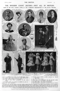 Cast Prints: First Royal Variety Show cast, 1912