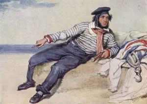 Nineteenth Prints: A Fisherman of 1834 by William Derby