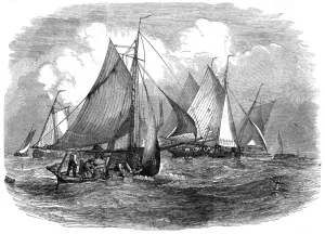 Oyster Prints: Fishing for Oysters