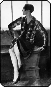 Bobbed Prints: A Flapper Girl