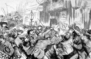 Election Prints: Fleet Street in election time