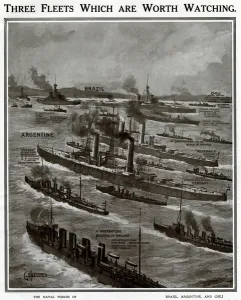 G H Davis Illustrations Prints: Three fleets worth watching by G. H. Davis