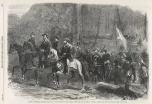 Us A Prints: Flight of Jefferson Davis
