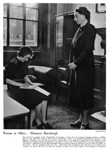 Secretary Prints: Florence Horsbrugh, 1940