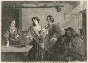 Characters Prints: Florizel and Perdita in The Winters Tale