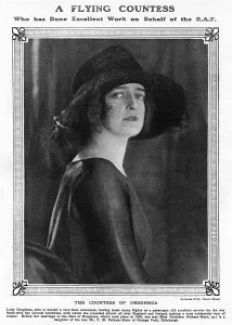 Moore Prints: A Flying Countess, Lady Drogheda