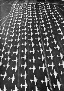 United Prints: Flying Fortresses at an airfield near Munich, August 1945