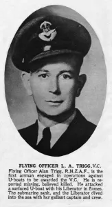 Airman Prints: Flying Officer L. A Trigg, V. C winner