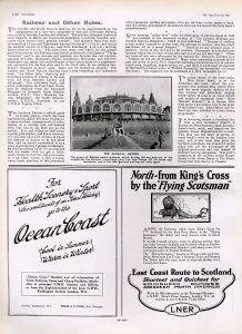 Ocean Prints: Flying Scotsman ad, 1925