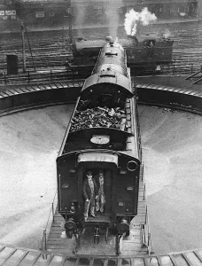 Tender Prints: The Flying Scotsman locomotive