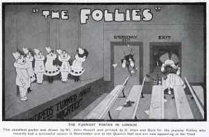 John Prints: Follies poster by John Hassall