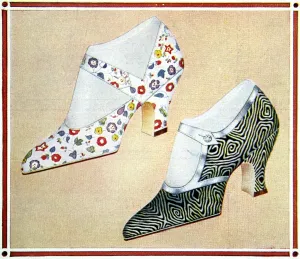Fashion Prints: Footwear fashions, 1925