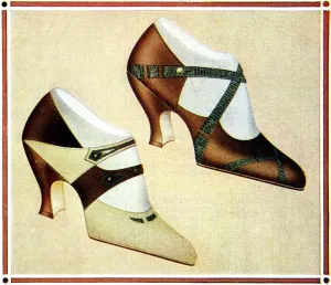 Fashion Prints: Footwear fashions, 1925