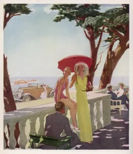 Named Prints: Ford V-8 at the Beach