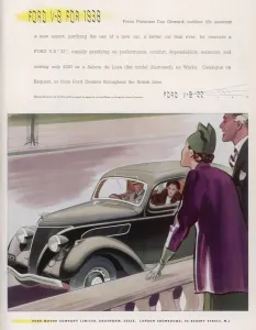 Named Prints: FORD V6 FOR 1938