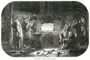 Metal Prints: Forging pikes in Ireland 1848