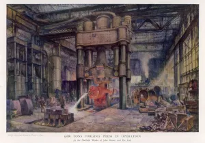 Metals Prints: Forging Press