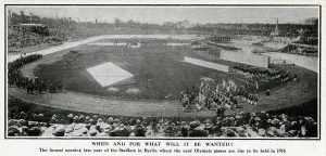 Formal Prints: Formal opening of Olympic stadium, Berlin, Germany
