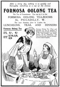 Cafe Prints: Formosa Oolong Tea advertisement, WW1