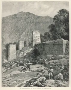 March Prints: The Fort at Chitral