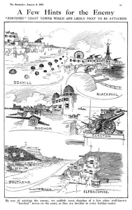 Seaside Prints: Fortified costal towns, 1915