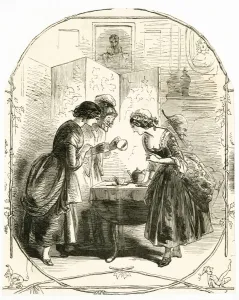 Fortune Prints: Fortune telling from tea leaves