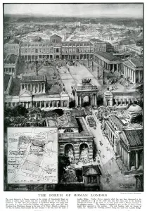 Ancient Prints: The Forum of Roman London