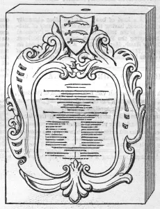 Middlesex Prints: The foundation stone of Middlesex Pauper Lunatic Asylum