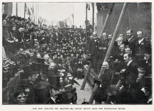 Stone Prints: Foundation Stone for New Brixton Theatre 1894