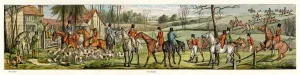 Huntsmen Prints: Fox hunting, the kill 1820