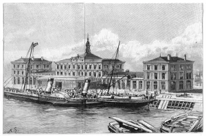 Steamers Prints: France Calais