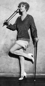 2012 Prints: Frances Day with an unusual cigarette holder