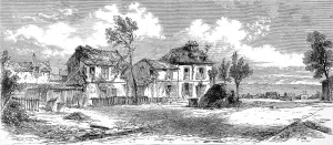 Houses Prints: Franco-Prussian War. Petit Bicetre after the fight