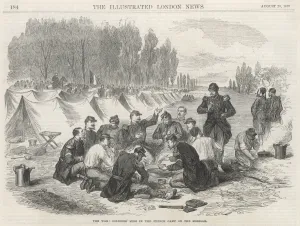 Franco Prints: Franco-Prussian War / Soldiers mess