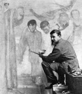 Frank Prints: Frank Brangwyn at work