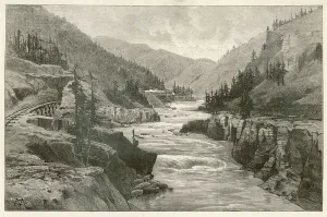 Columbia Prints: Fraser Canyon / Canada