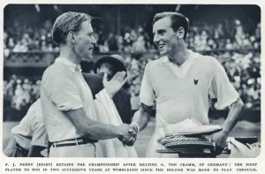 13th Prints: Fred Perry with Gottfried Von Cramm