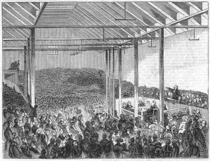 Christianity Prints: Free Church Meeting 1843
