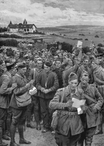 Letters Prints: French Army in the Saarbrucken area, 1939
